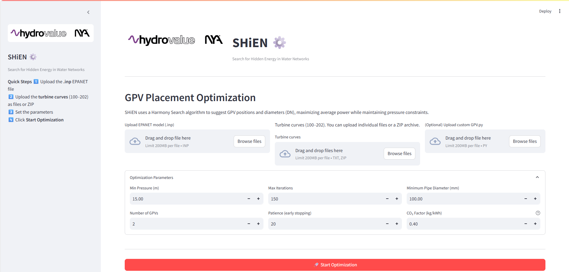 SHiEN webapp